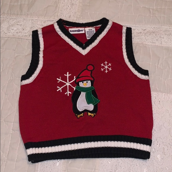 baby boy christmas vest